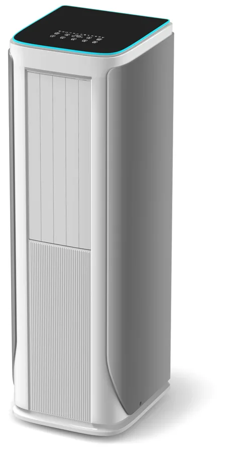 12,000 BTU tower portable air conditioner, Moon White finish