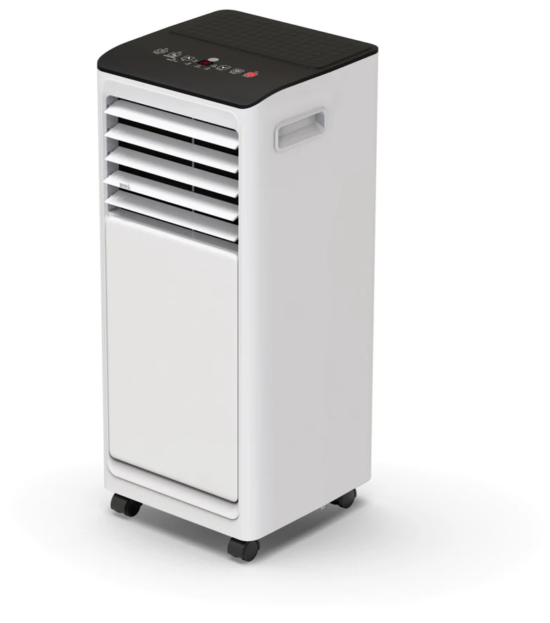 9,000 BTU portable air conditioner with heating, Moon White finish